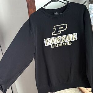 Purdue Boilermakers Black Sweater